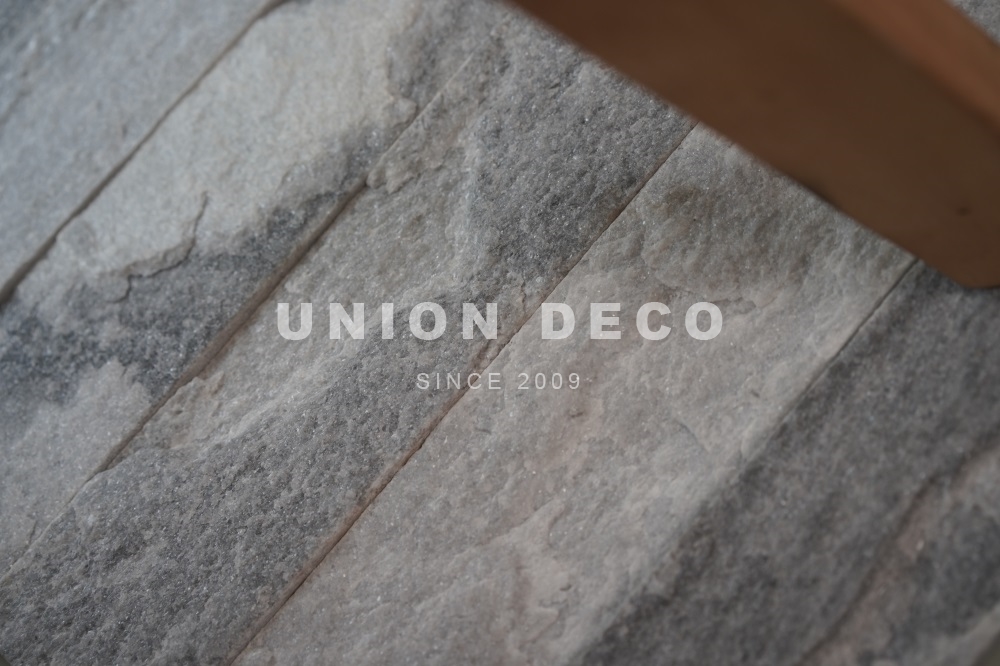 Cloudy Grey Quartzite Stone Tile